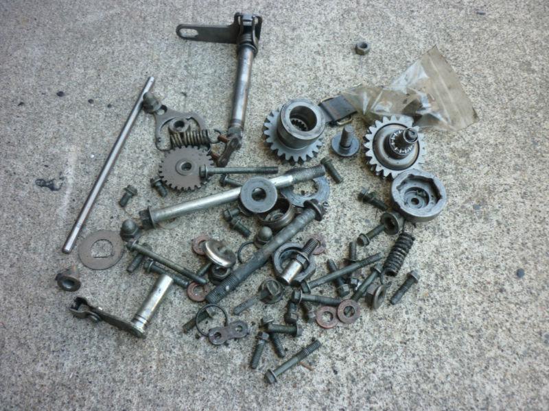 99 suzuki rm 250 bolts parts lot grab bag gears shift shaft engine