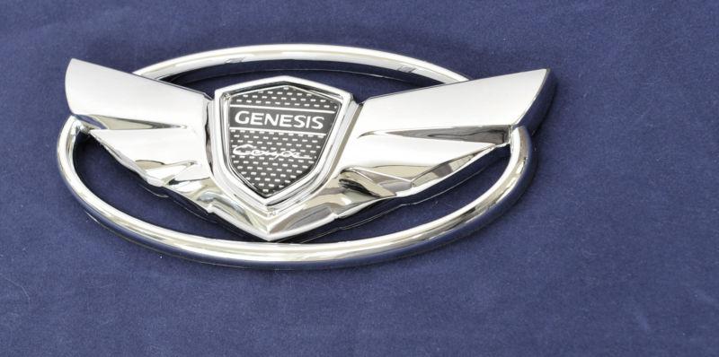 Hyundai genesis coupe front rear grille trunk emblem 2010 2011 2012 