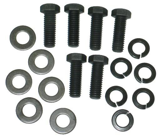 1968-1972 corvette bumper bracket bolt kit correct "a" headmarks