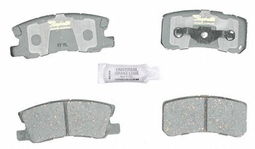 Raybestos atd868c brake pad or shoe, rear-advanced technology brake pad