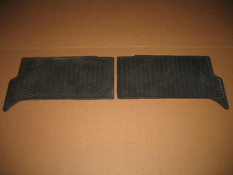 1999 2000 2001 02 03 04 land rover discovery rubber all weather rear floor mats 