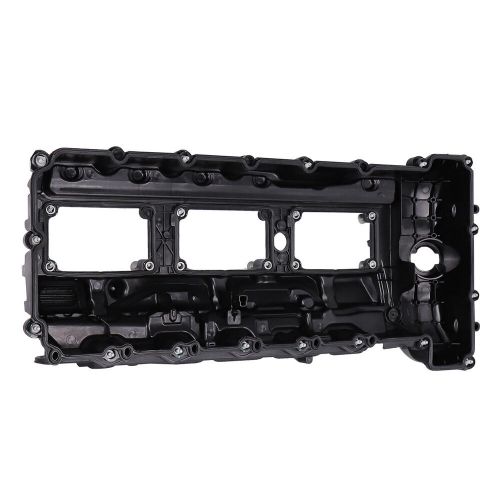 Valve cover w/ gasket &amp; cap for bmw n55 135i 335i 535i 640i 740i x3 x5 x6 3.0l