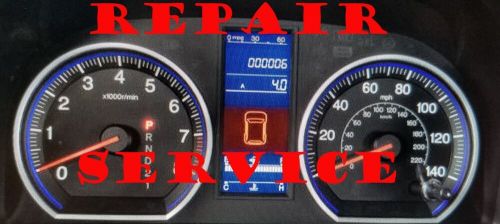 Honda cr-v instrument cluster full reman 07 08 09 10 speedometer crv