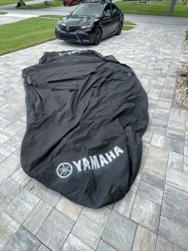 Yamaha sx190 sx192 2012-2018 deluxe premium cover boat black mar-190bk-nt-14