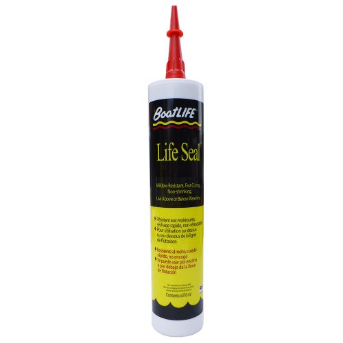 ​lifeseal marine sealant cartridge-black silicone &amp; polyurethane fast-curing