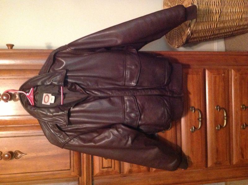 Banana republic leather jacket