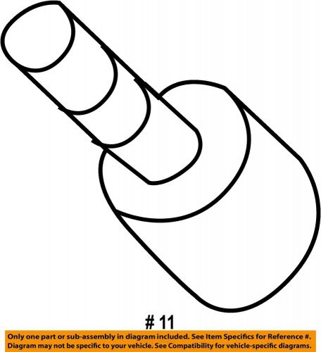 Chrysler oem engine-oil pan bolt 6504810aa