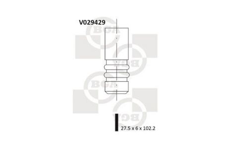 Exhaust valve fits vauxhall corsa b, c 1.4 1.6 93 to 06 bga 641340 90412974 new