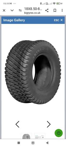 Golf cart buggy tire ..     mrl z-wide. mg54                  18 x 8.5 - 8