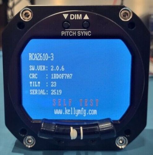 Rc allen rca2610-3 digital attitude indicator