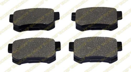 Monroe dx1086 brake pad or shoe, rear-monroe dynamics brake pad