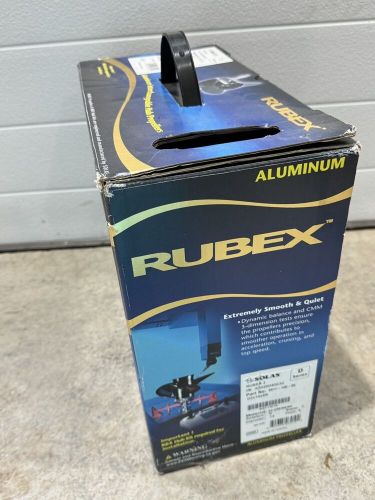 Rubex 3 aluminum 3-blade propeller 9411-140-09 d3x14x9r * new in box black