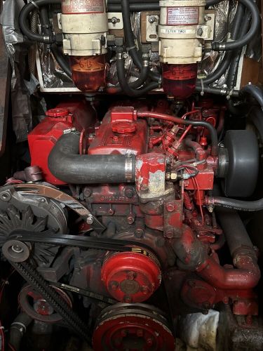 Westerbeke 82b four marine diesel engine 82 hp