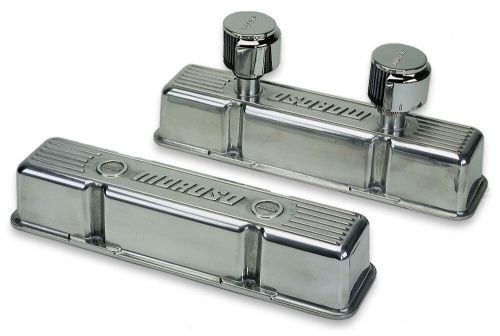 Moroso 68370 aluminum valve covers   set of 2