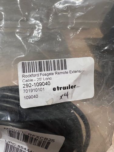 Rockford fosgate remote extension cable 25&#039;-0&#034; rfxcb25