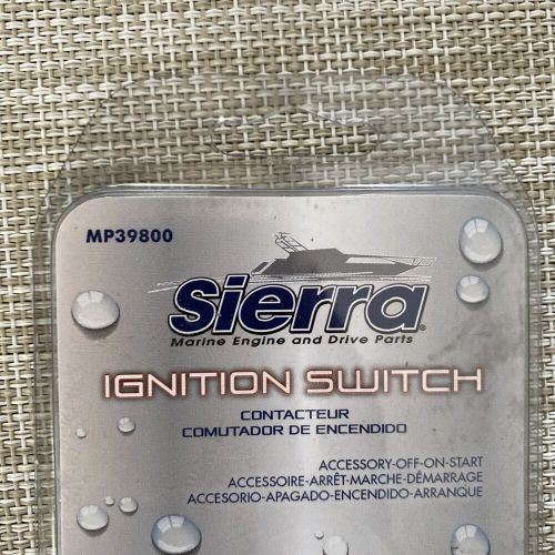 Sierra mp39800 marine ignition switch 4 pos con bab1