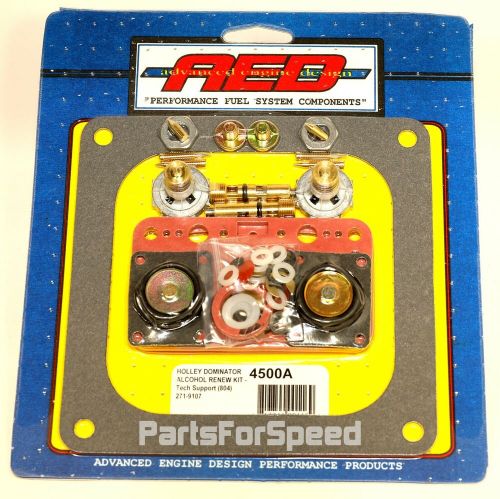 Aed 4500a holley rebuild kit dominator alcohol carburetors 1050 1150 1250 80586