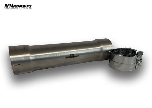 Bmw m235i resonator res delete exhaust t304 stainless