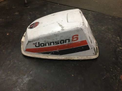 1979 johnson sea-horse 6hp top cowl hood cover shroud-