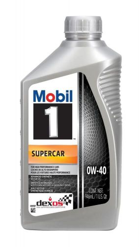 Mobil 1 supercar synthetic motor oil 126870