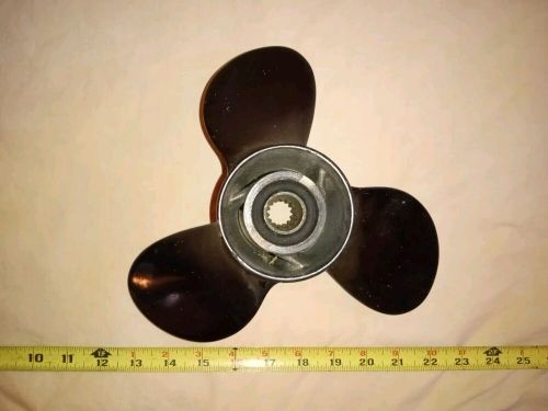 390380 10 x 15 pitch propeller johnson/evinrude 15-35 hp 14 spline