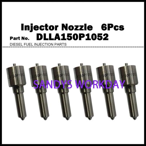 6pcs injector nozzle for howo 095000-8100 vg1096080010 dlla150p1052 093400-1052