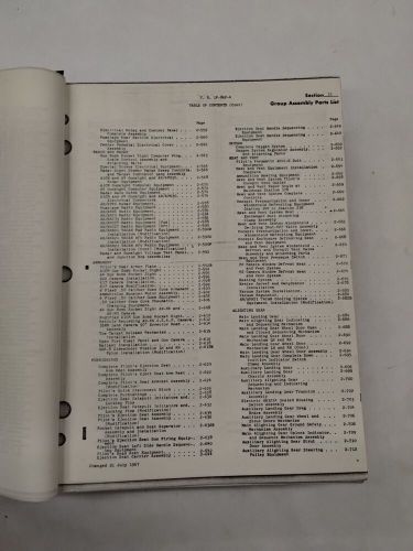 North american series f-86f/rf-86f-30 aircraft illustrated parts breakdown 2-vol