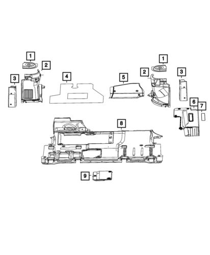 Genuine mopar plug 1zq99jxwaa