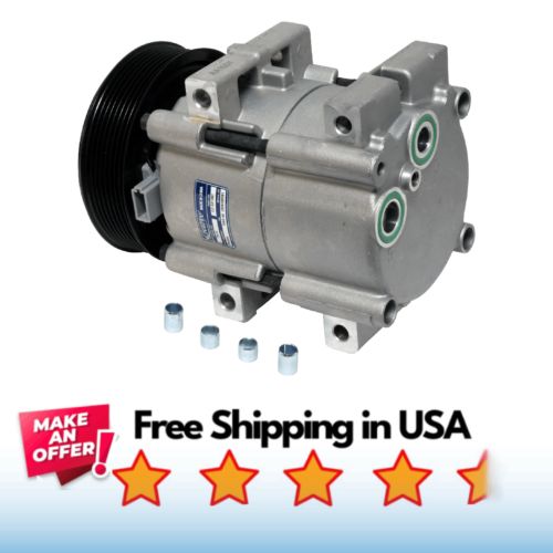 Compressor a/c fit ford e-350 econoline 1993-1997, ford f-super duty 1992-1997