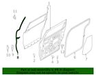 Genuine kia front weather-strip 83855-r0000