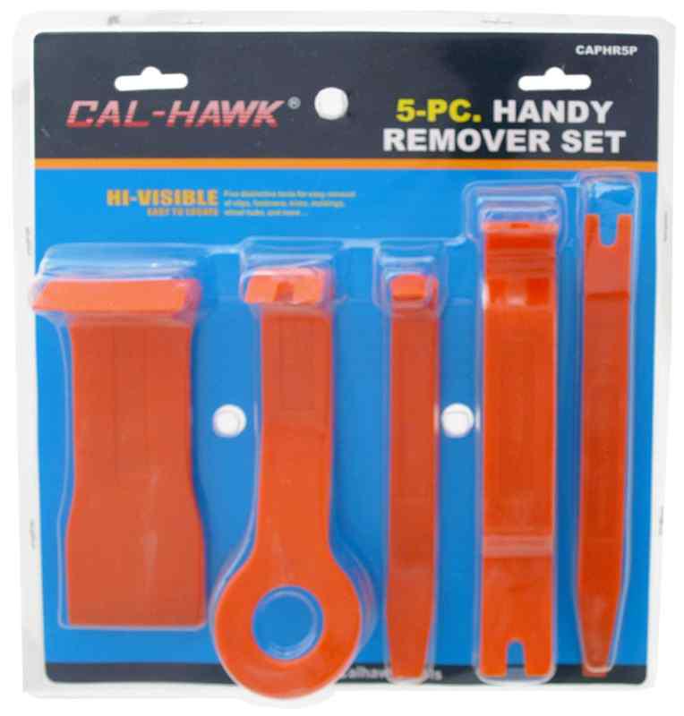 5 pc. auto door panel & interior trim removal remover tool set