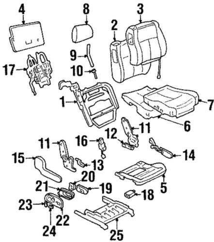 Genuine gm cover assembly p/seat cushion                   *neutral 88949163