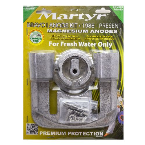 Martyr magnesium anode kit for mercruiser bravo one 1988-present