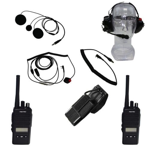 Rjs racing equipment 600080142 pro series 2 man radio system 3-way complete syst