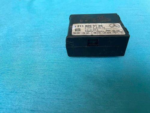 03-06 mercedes r230 sl500 c230 clk320 anti theft alarm module 2118209126 ;169