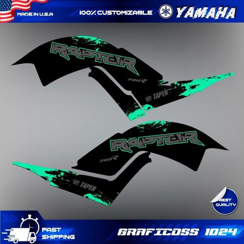 Yamaha raptor 700 700r graphics kit 2013 2014 2017 to 2024 decals stickers atv