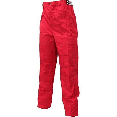 G force racing gear    4127clgrd    pants gf125 child large red