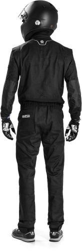 Sparco ms-5 mechanic suit overalls single layer black grey not homologated