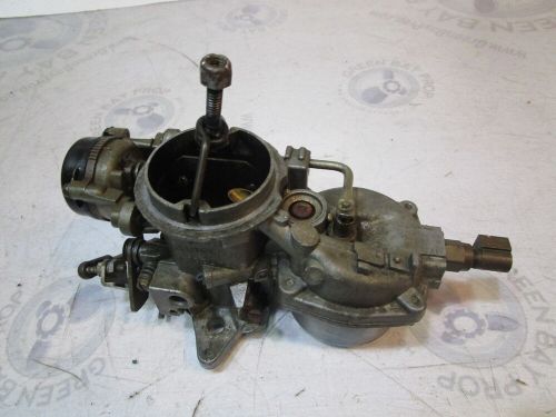 0979670 omc stringer stern drive 120 hp 2.5l 4 cyl rbs carburetor carb 1971