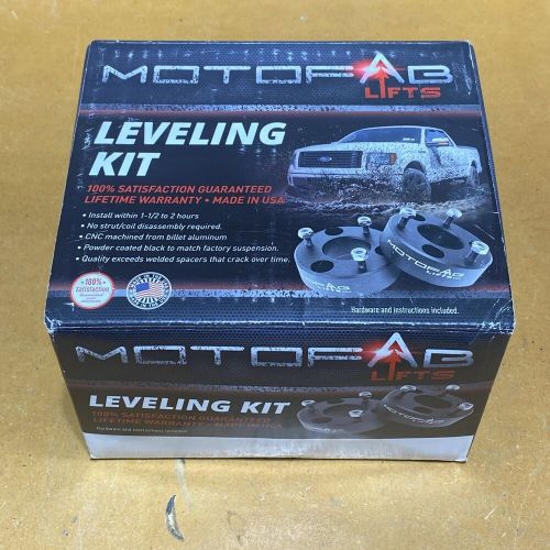 New motofab lifts front leveling kit for ford f-150 billet aluminum powder coat