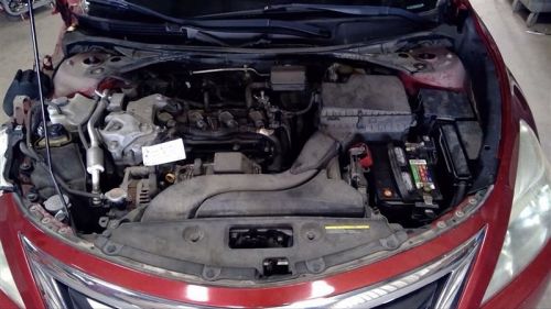 Radiator fan motor fan assembly sedan 4 cylinder fits 13-15 altima 1424582