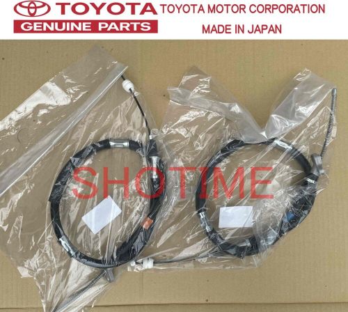 Toyota genuine jza80 supra mk4 parking brake cable wire set oem