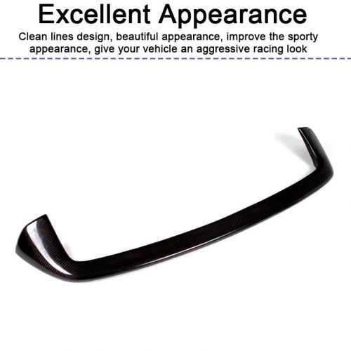 For bmw f20 f21 m135i 125i 12-18 carbon fiber rear roof spoiler wing trunk lip