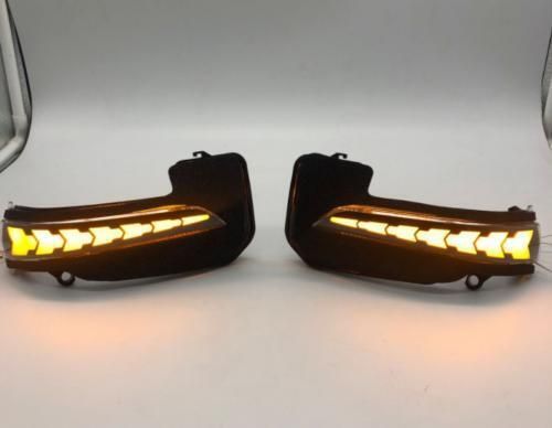 Side rear view mirror light for toyota hilux 2015-2022 led lamp turn signal pair