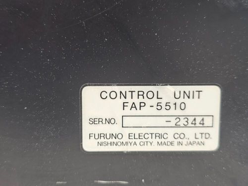 Furuno fap-55 fap-5510 boat marine autopilot control