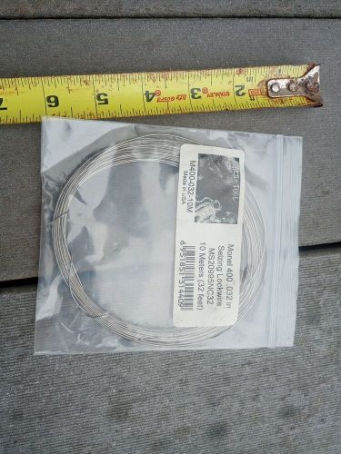 Monel 400 .032&#034; seizing lockwire - ms20995nc32 - 10 meters - 32 feet