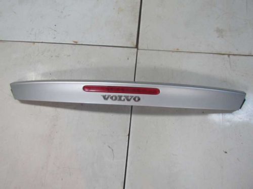 2006-2010 volvo c70 rear trunk lid spoiler third brake stop light lamp silver oe