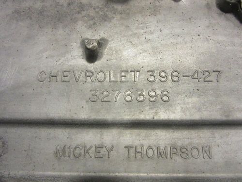 Vintage mickey thompson  valve covers big block chevy 396-427-454