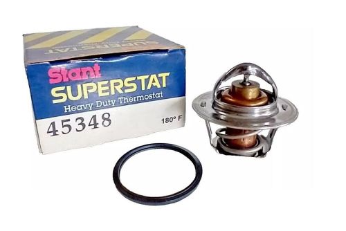 Heavy duty engine coolant thermostat with seal 180 °f stant 45348 (made in usa)