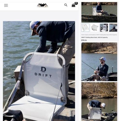 Drift marine angler boat seats